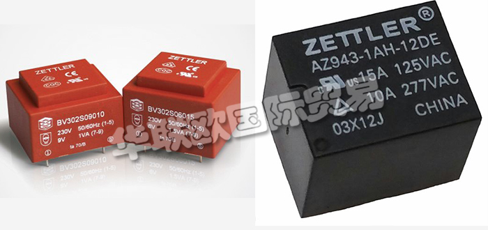 德國(guó)ZETTLER公司主要供應(yīng)：德國(guó)賽特勒繼電器,ZETTLER變壓器，貼片式變壓器，環(huán)形變壓器，密封變壓器，電流互感器，電源模塊，溫控器，接觸器，太陽(yáng)能繼電器等產(chǎn)品。