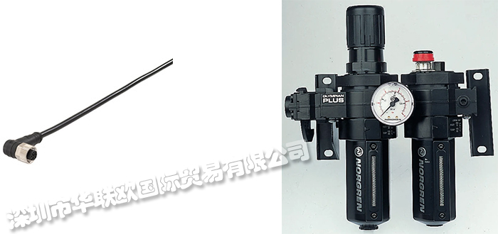 英國諾冠NORGREN G 1/4 FRL，自動排水器，40ΜM 過濾尺寸 - 帶壓力表
